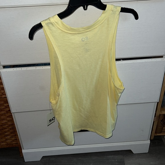 NWT SO XL SLEEVELESS WORKOUT TOP - Picture 2 of 4